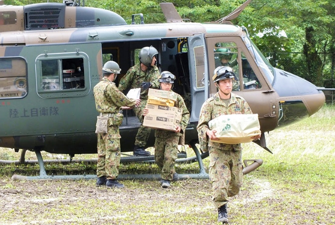 陸上自衛隊のイメージ写真